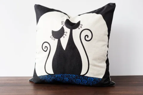 Handcrafted decorative pillow for a luxurious touch 5